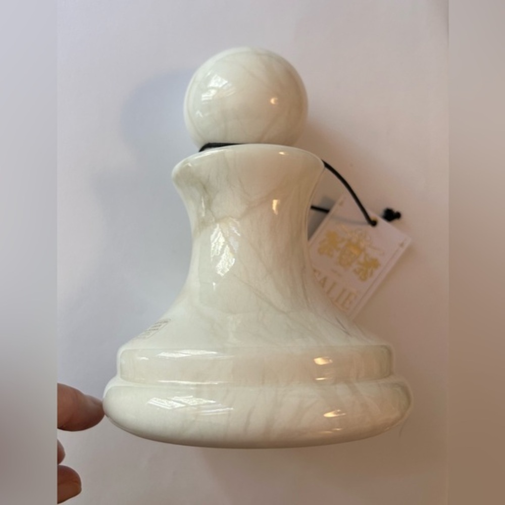 NWT GENUINE VOLTERRA ALABASTER Book Supports, Hand Crafted, Made in Italy, Cream
